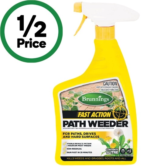 Brunnings Fast Action Path Weeder Ready to Use 1 Litre