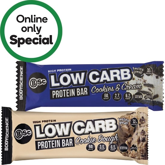 BSc High Protein Low Carb Bar 45-60g#