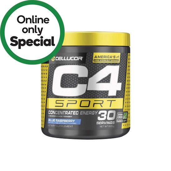 C4 Sport Pre Workout Powder 285g#