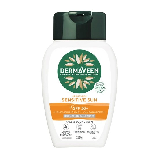 Dermaveen SPF50+ Sensitive Sun Sunscreen 250ml~