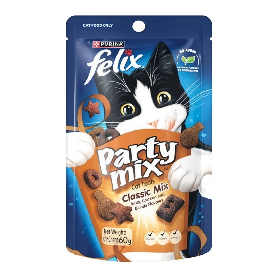 Felix Party Mix Cat Treats 50-60g