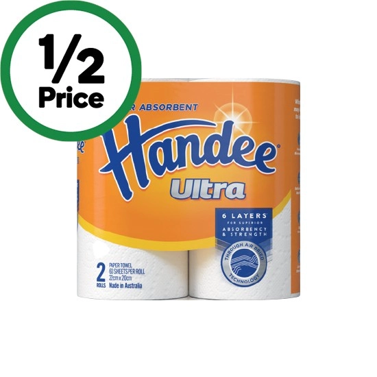 Handee Ultra Paper Towel Pk 2