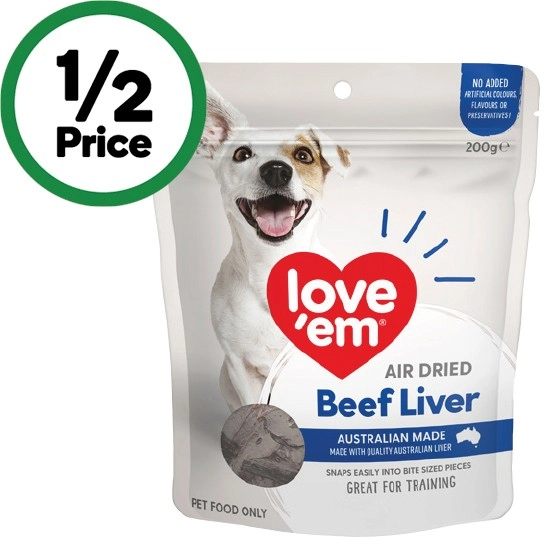 Love 'em Dog Treats 200g