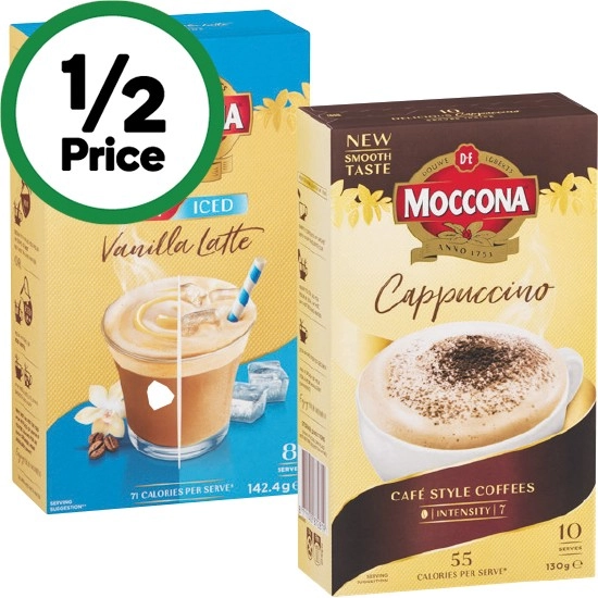 Moccona Coffee Mixers Pk 8-10