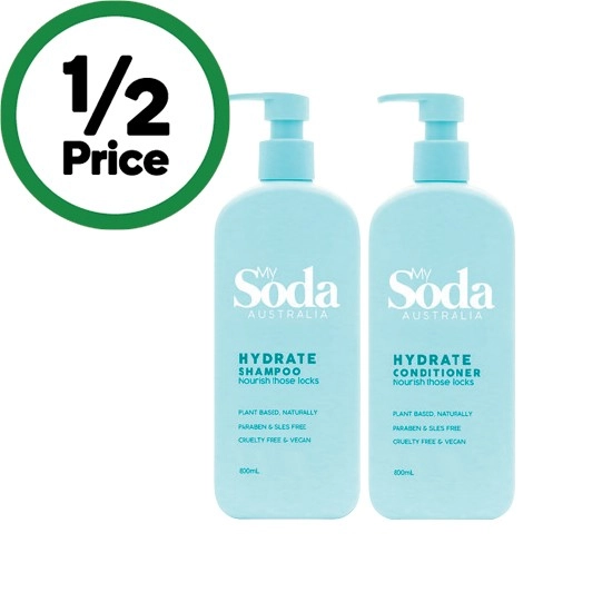 My Soda Shampoo or Conditioner 800ml