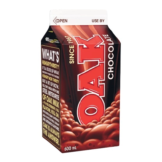 Oak Flavoured Milk 600ml