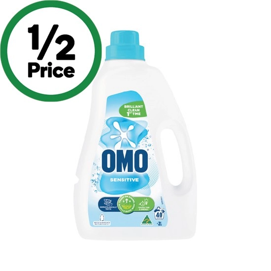 OMO Laundry Liquid 2 Litre or Powder 2 kg