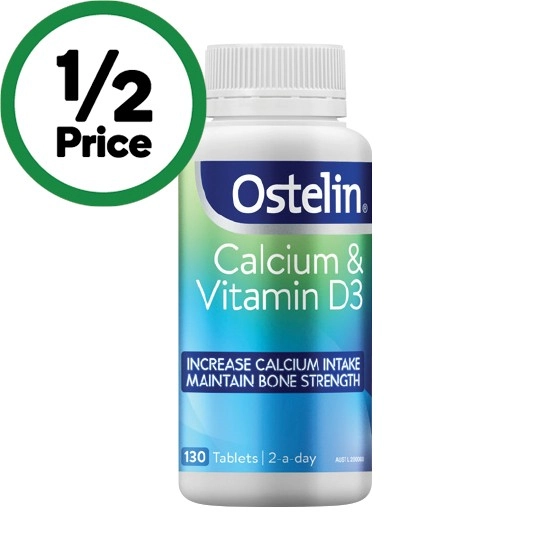 Ostelin Calcium & Vitamin D3 Tablets Pk 130~