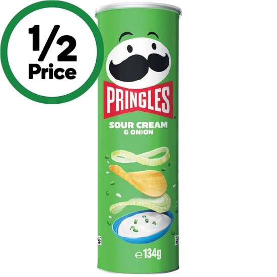 Pringles Potato Chips 118-134g