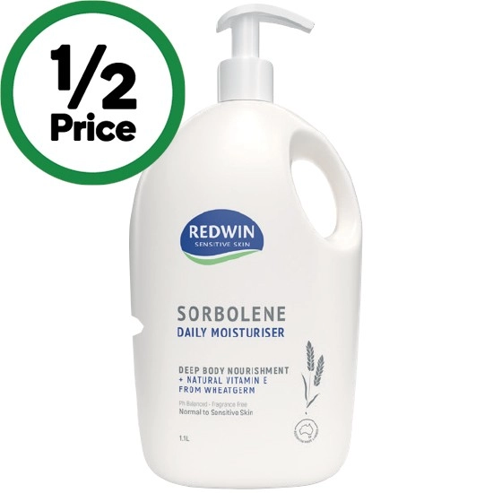 Redwin Sorbolene Daily Moisturiser 1.1 Litre