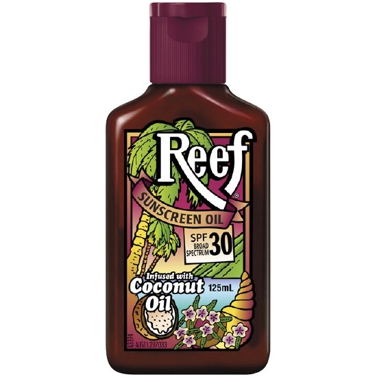 Reef Tanning Oil Coconut Sunscreen SPF30+ 125ml~