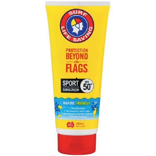 Surf Life Saving Sunscreen Sport SPF50+ 200ml~