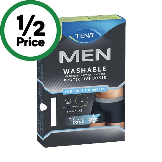 Tena Washable Men's Boxer Pk 1