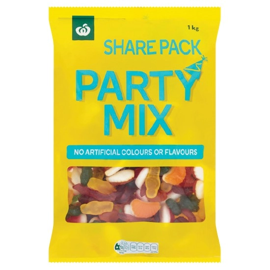 Woolworths Party Mix 1 kg