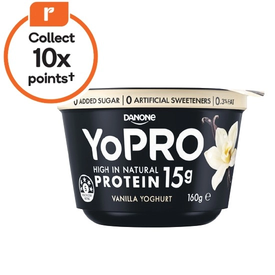 YoPRO High Protein Yoghurt Pot 160g – From the Fridge