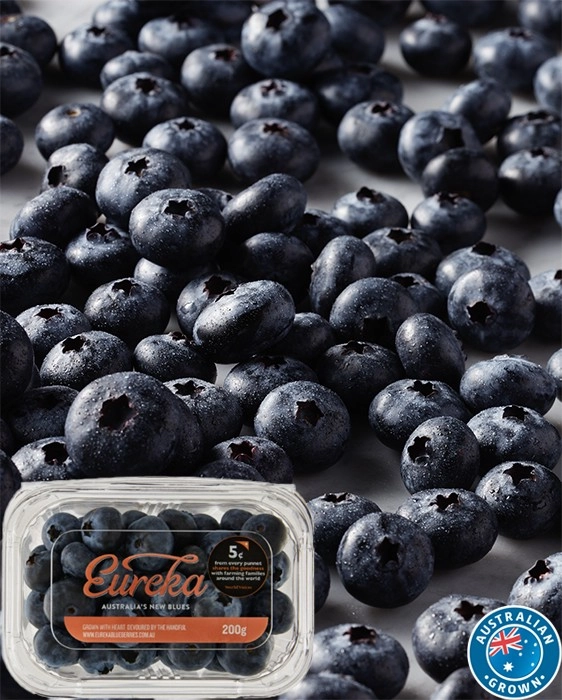 Australian Eureka Blueberries 200g Punnet