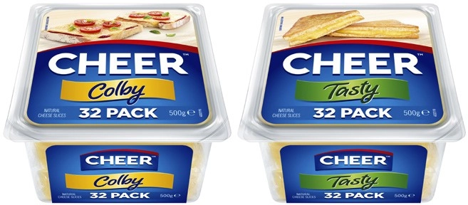 Cheer Cheese Slices 500g