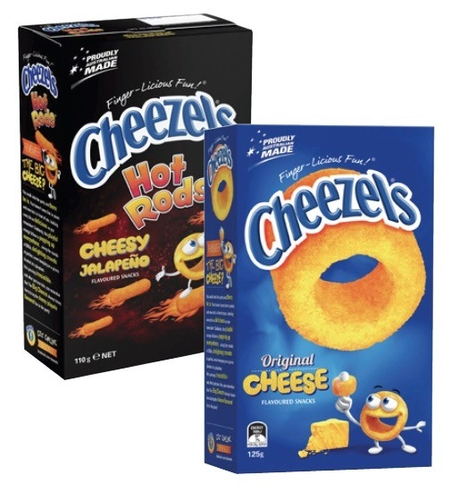 Cheezels 110g-125g