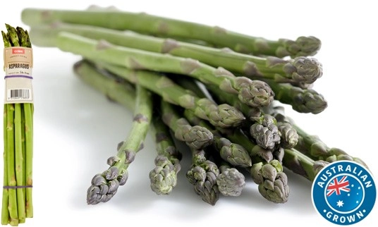 Coles Australian Green Asparagus Bunch