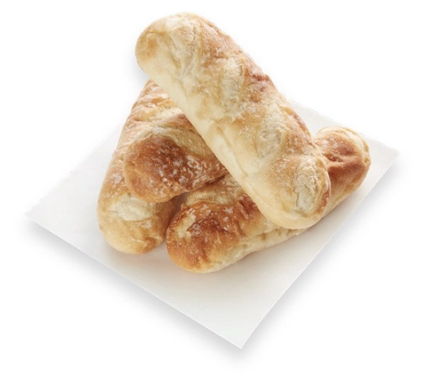 Coles Bakery Continental Rolls 3 Pack or 4 Pack