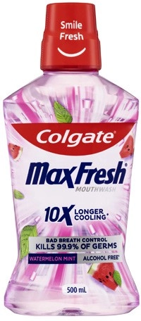 Colgate Max Fresh Mouthwash 500mL