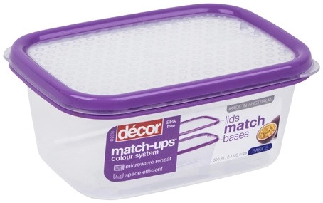 Décor Match Ups Container 500mL