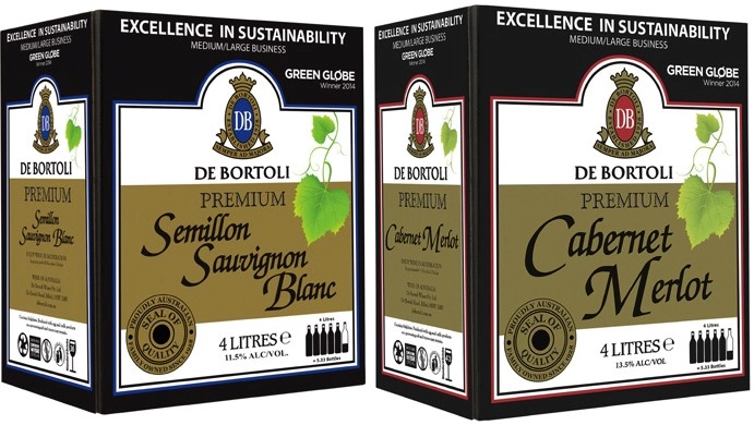 De Bortoli Premium Sem Sauv Blanc & Premium Cabernet Merlot 4 Litre Casks