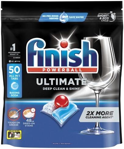 Finish Ultimate Dishwashing Tablets 50 Pack