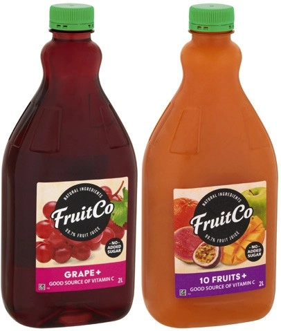 Fruit Co + Juice 2 Litre