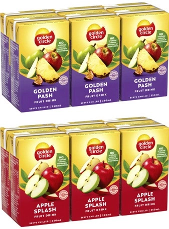 Golden Circle Fruit Drink Tetra 6x250mL