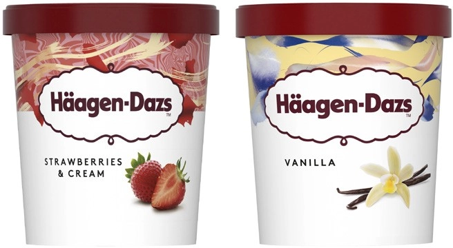 Häagen Dazs Tub 420mL-457mL