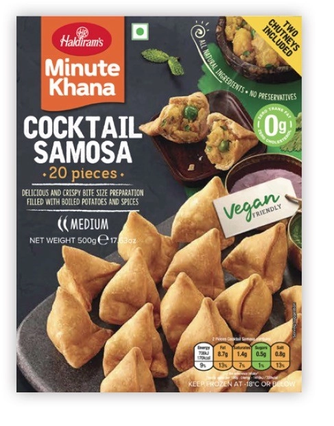 Haldirams Cocktail Samosa 500g