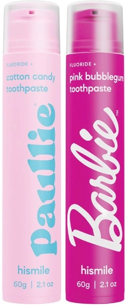 Hismile Cotton Candy or Barbie Toothpaste 60g