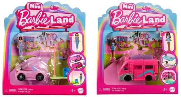 Mini Barbieland Vehicle Assortment 1 Each