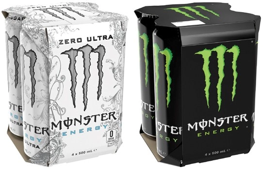 Monster Energy Drink 4x500mL