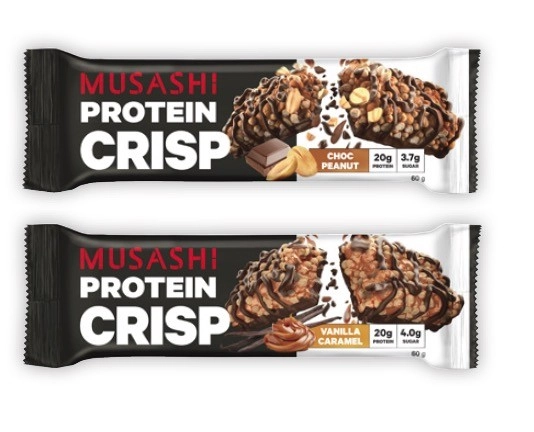 Musashi Protein Crisp Bar 60g