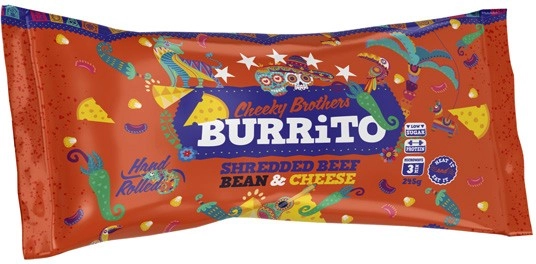 NEW Cheeky Brothers Burrito 245g