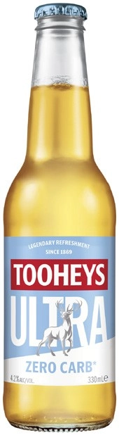 NEW Tooheys Ultra Bottles 24x330mL