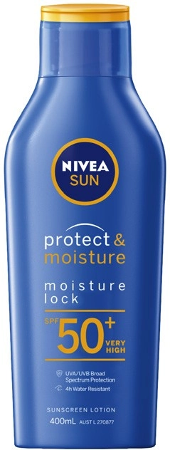 Nivea Sun Protect & Moisture Suncreen Lotion SPF 50+ 400mL^^