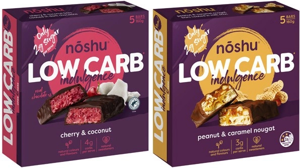 Nõshu Low Carb Bars 150g-160g