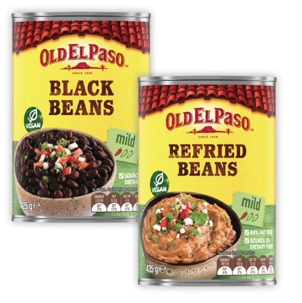 Old El Paso Beans 425g-435g