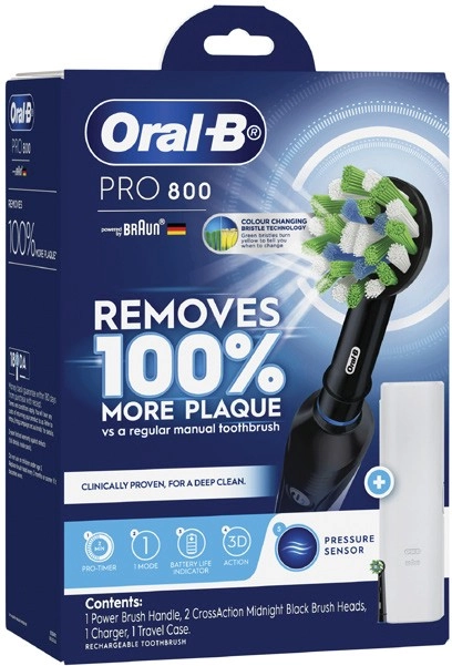 Oral B Pro 800 Electric Toothbrush 1 Pack