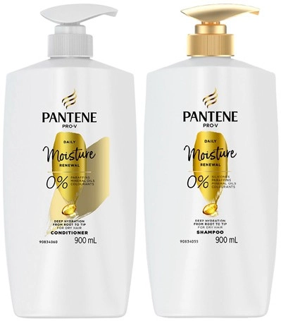 Pantene Shampoo or Conditioner 900mL