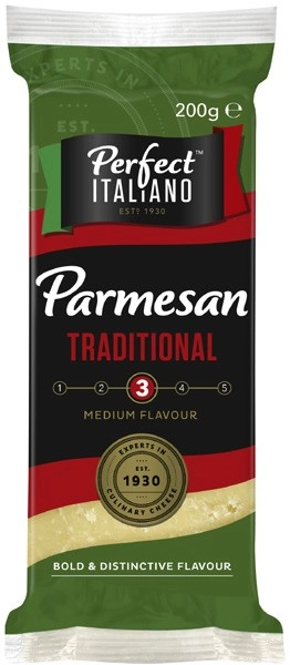 Perfect Italiano Cheese Parmesan Block 200g