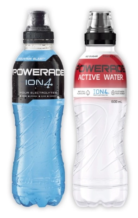 Powerade Sports Drink or Active Water 600mL