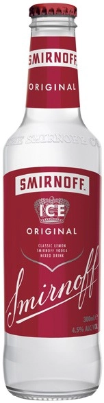 Smirnoff Ice Red Bottles 4x300mL