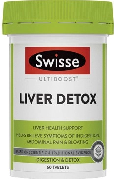 Swisse Ultiboost Liver Detox Tablets 60 Pack