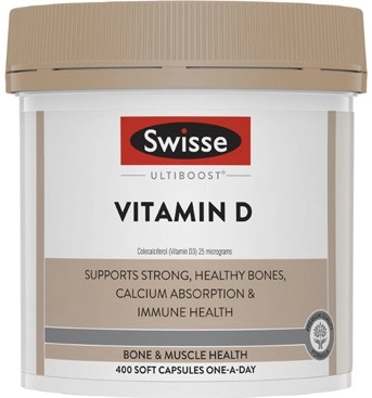 Swisse Ultiboost Vitamin D Capsules 400 Pack