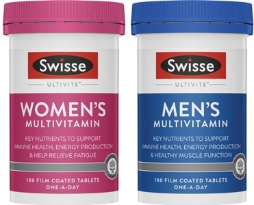 Swisse Ultivite Multivitamin Tablets 100 Pack