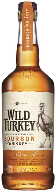 Wild Turkey Kentucky Straight Bourbon Whiskey 1 Litre